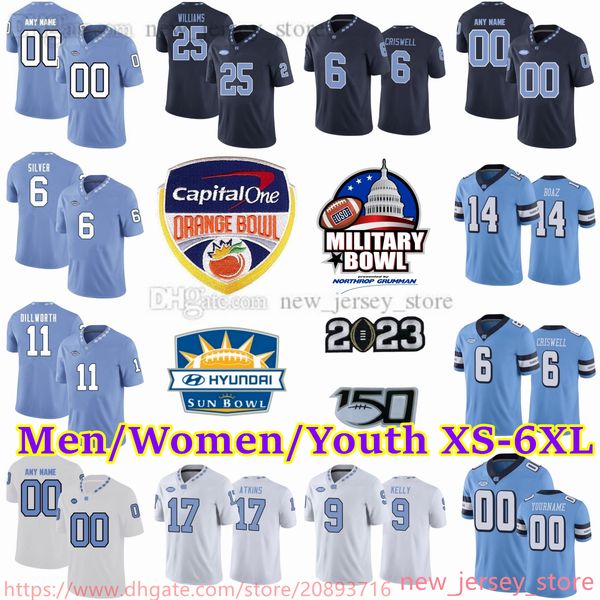 custom s-6xl ncaa north carolina tar heels football jersey stitched 9 cam'ron kelly 8 myles murphy 3 antoine green 11 josh downs 98 law, Black
custom s-6xl ncaa north carolina tar heels football jersey stitched 9 cam'ron kelly 8 myles murphy 3 antoine green 11 josh downs 98 law, Black