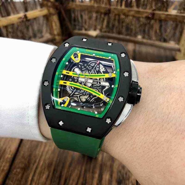 richards watch milles mechanical wristwatch luxury mens mechanics milles's barrel shaped hollow out fully automatic mechanical men', Slivery;black
richards watch milles mechanical wristwatch luxury mens mechanics milles's barrel shaped hollow out fully automatic mechanical men', Slivery;black