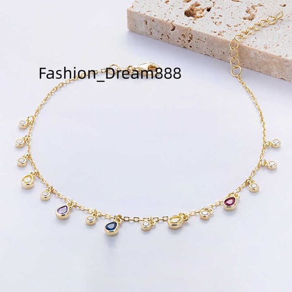 18k gold plated vermeil color zircon charms anklet jewelry 925 sterling silver fashion women's jewelry anklets custom jewelry, Red;blue
18k gold plated vermeil color zircon charms anklet jewelry 925 sterling silver fashion women's jewelry anklets custom jewelry, Red;blue