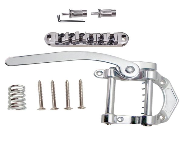 1 set b5 tremolo bridge tailpiece and roller saddle locking bridge for lp guitar8647003
1 set b5 tremolo bridge tailpiece and roller saddle locking bridge for lp guitar8647003