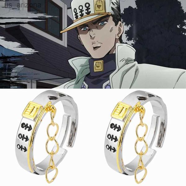anime jojo's bizarre adventure rings kujo jotaro cosplay jewelry prop accessories ring metal adjustable gift, Silver
anime jojo's bizarre adventure rings kujo jotaro cosplay jewelry prop accessories ring metal adjustable gift, Silver