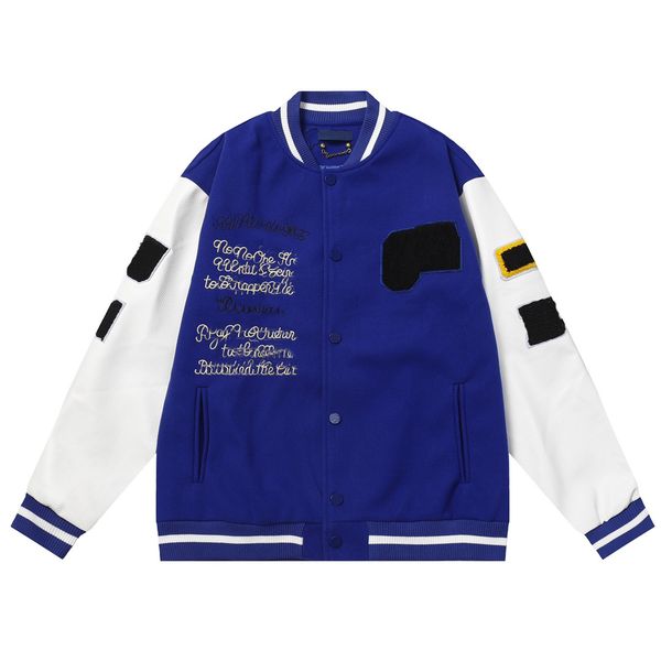 23ss men's jackets designer coats flight jacket baseball uniform letter embroidery hip hop streetwear jacket fashion womans outerwear, Black;brown
23ss men's jackets designer coats flight jacket baseball uniform letter embroidery hip hop streetwear jacket fashion womans outerwear, Black;brown