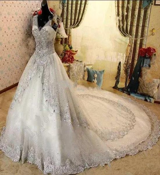 sheer vneck bling crystal beaded aline wedding dresses luxurious sequins laceup back bridal custom made fashion wedding gowns2637482, White
sheer vneck bling crystal beaded aline wedding dresses luxurious sequins laceup back bridal custom made fashion wedding gowns2637482, White