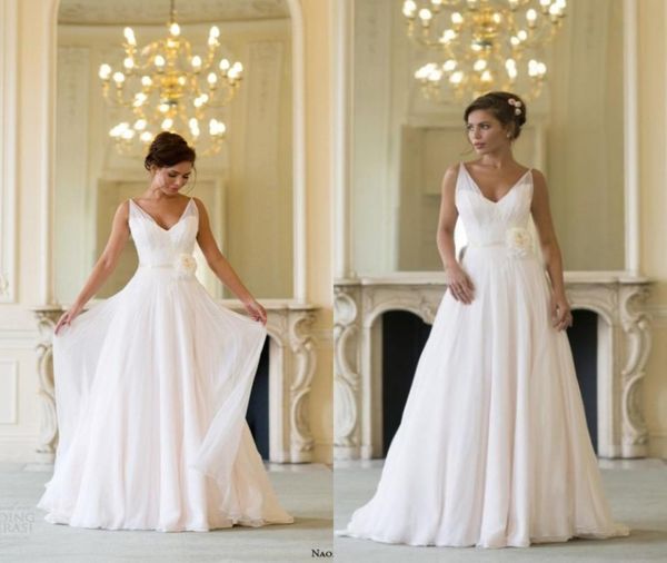 naomi neoh champagne v neck sweep train flower sash chiffon summer beach wedding dresses bridal gowns custom made1124750, White
naomi neoh champagne v neck sweep train flower sash chiffon summer beach wedding dresses bridal gowns custom made1124750, White