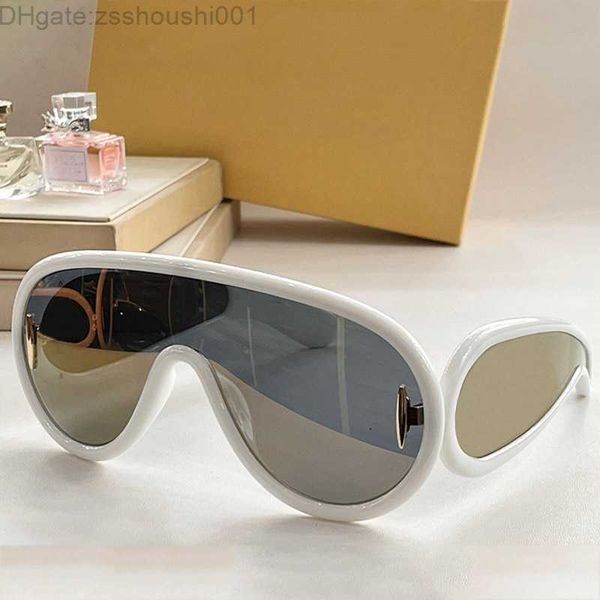 wave mask sunglasses lw40108i large frame womens designer glasses acetate fiber fashion uv400 protective with original box 6yl4, White;black
wave mask sunglasses lw40108i large frame womens designer glasses acetate fiber fashion uv400 protective with original box 6yl4, White;black