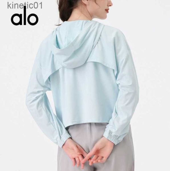 desginer alo yoga jacket summer ice silk sports coat women's loose zipper fitness suit outdoor casusunscreen clothing, Black;brown
desginer alo yoga jacket summer ice silk sports coat women's loose zipper fitness suit outdoor casusunscreen clothing, Black;brown