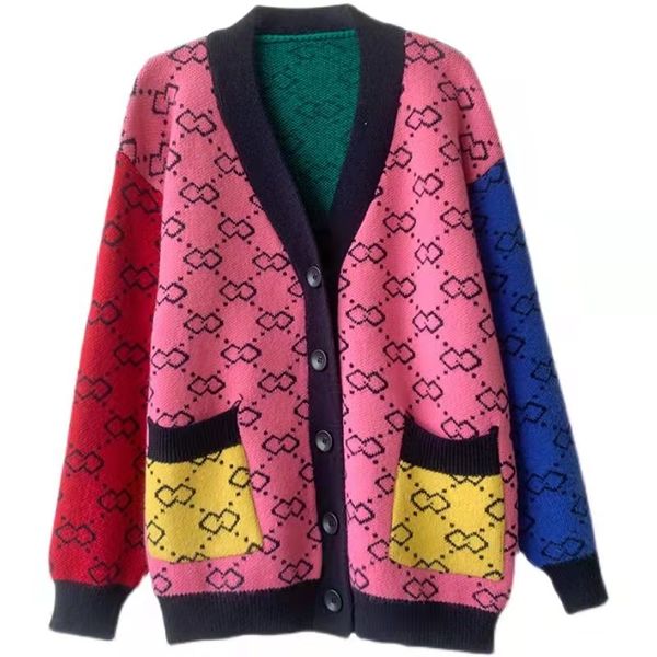 luxury clothes womens sweaters casual knit contrast color long-sleeved autumn fashion classic ladies collar cotton coat thick streetwear coa, White;black
luxury clothes womens sweaters casual knit contrast color long-sleeved autumn fashion classic ladies collar cotton coat thick streetwear coa, White;black