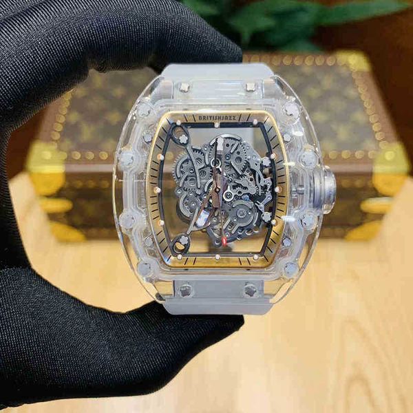 rakish mechanical cool wrist watches tv factory rm055 mens transparent hollow out wine barrel dial fashion versatile swiss movement 2023 new, Slivery;brown
rakish mechanical cool wrist watches tv factory rm055 mens transparent hollow out wine barrel dial fashion versatile swiss movement 2023 new, Slivery;brown