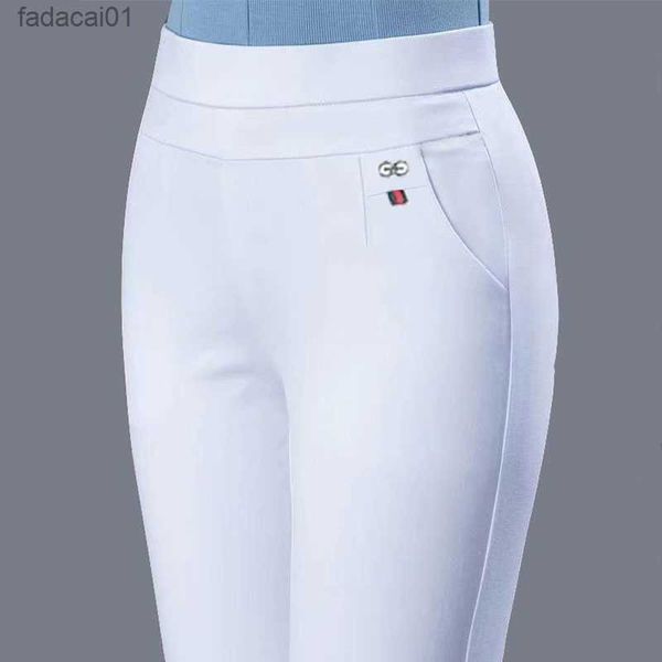 office lady solid big size 6xl allmatch pencil pants spring autumn fashion women elastic high waist pockets straight trousers l230621, Black;white
office lady solid big size 6xl allmatch pencil pants spring autumn fashion women elastic high waist pockets straight trousers l230621, Black;white