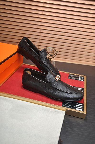 2023 mens dress shoes genuine leather breathable business wedding footwear flats male brand casual loafers size 38-45, Black
2023 mens dress shoes genuine leather breathable business wedding footwear flats male brand casual loafers size 38-45, Black