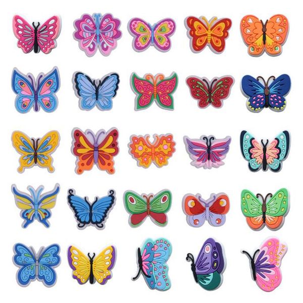 designer diy custom clogs shoes decoration charm accessories custom logo pvc butterfly shoe charms, White;pink
designer diy custom clogs shoes decoration charm accessories custom logo pvc butterfly shoe charms, White;pink