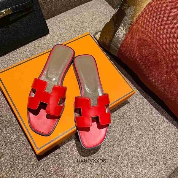 2023 flat girl oasis designer oran slipper sandals hermz high definition h women wear leather bottomed summer imb8
2023 flat girl oasis designer oran slipper sandals hermz high definition h women wear leather bottomed summer imb8