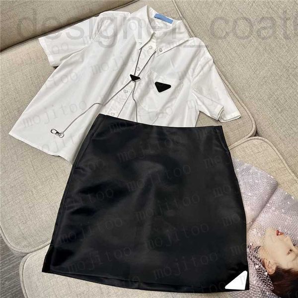women's plus size t-shirt designer womens shirts skirts suits designer letter t shirt with chain fashion casual sets 7sac, Black
women's plus size t-shirt designer womens shirts skirts suits designer letter t shirt with chain fashion casual sets 7sac, Black