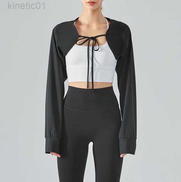 desginer alo yoga jacket shawl versatile sports fitness outdoor casuquick drying coat long sleeve women's sweetheart thin, Black;brown
desginer alo yoga jacket shawl versatile sports fitness outdoor casuquick drying coat long sleeve women's sweetheart thin, Black;brown