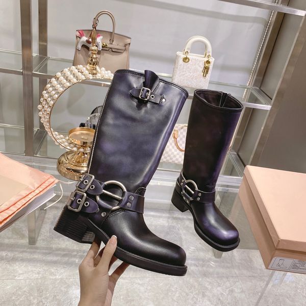 fashion martin knee high boots designer womens chunky heel knight booties belt buckled fashion square toe ankle boot cowhide leather designe, Black
fashion martin knee high boots designer womens chunky heel knight booties belt buckled fashion square toe ankle boot cowhide leather designe, Black