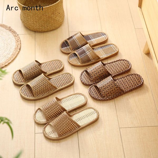 slippers cool in summer chinese style bamboo rattan straw mats linen for men and women indoor slipproof sandals home shoes 230704, Black
slippers cool in summer chinese style bamboo rattan straw mats linen for men and women indoor slipproof sandals home shoes 230704, Black