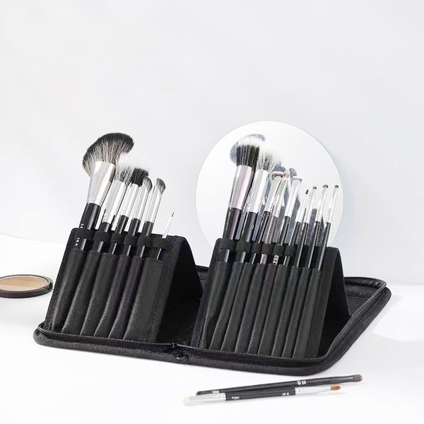 Oxford Makeup Brush Bag, Makeup Brush Organizer Cosmetic Bags Makeup Artist Case with Zipper Makeup Handbag for Travel & Home Gift - 15-pockets, Default
Oxford Makeup Brush Bag, Makeup Brush Organizer Cosmetic Bags Makeup Artist Case with Zipper Makeup Handbag for Travel & Home Gift - 15-pockets, Default