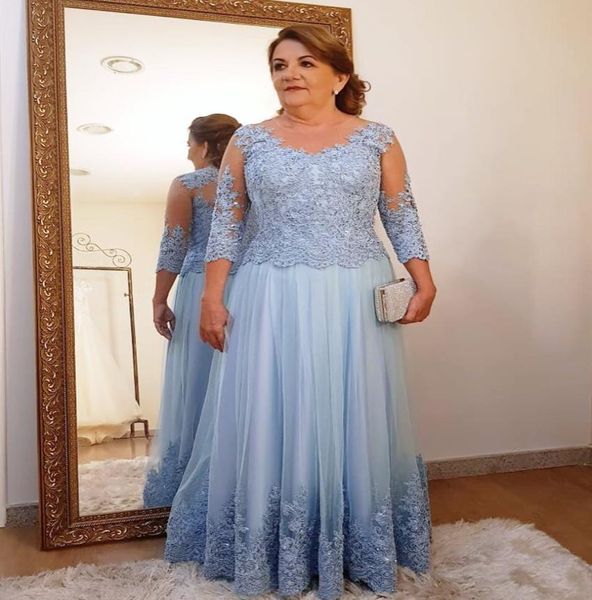 2020 elegant lace mother of the bride dresses sheer neck 34 long sleeve tulle appliques plus size floor length formal evening mot3481165, Black;red
2020 elegant lace mother of the bride dresses sheer neck 34 long sleeve tulle appliques plus size floor length formal evening mot3481165, Black;red
