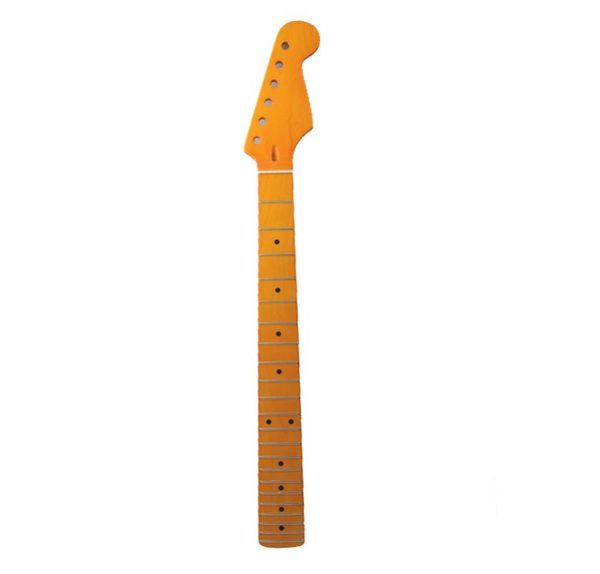 22 fret yellow gloss maple guitar neck maple fingerboard with black dot for st fd electric guitar replacement2286181
22 fret yellow gloss maple guitar neck maple fingerboard with black dot for st fd electric guitar replacement2286181