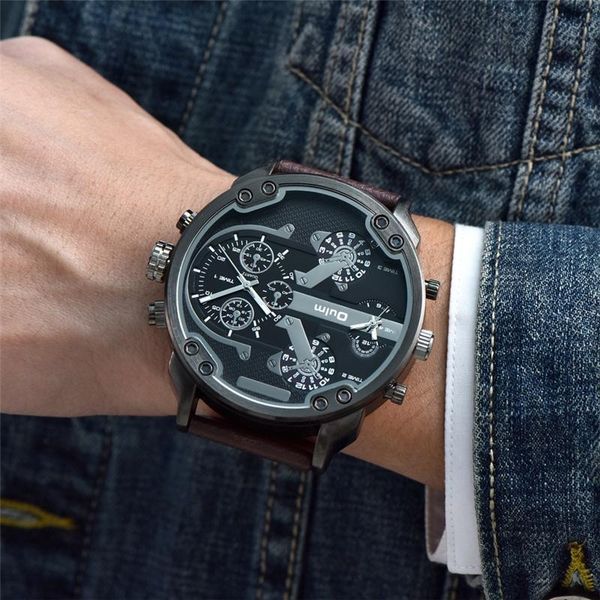capris oulm hp3548 men big watches brand two time zone quartz watch large dial casual sport male wristwatch, Black;white
capris oulm hp3548 men big watches brand two time zone quartz watch large dial casual sport male wristwatch, Black;white