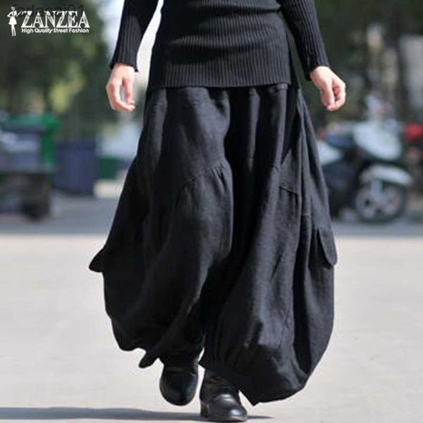 cargo pants women zanzea kaftan wide leg tousers cotton linen pantalon palazzo female elastic waist drop crotch pants l230621, Black;white
cargo pants women zanzea kaftan wide leg tousers cotton linen pantalon palazzo female elastic waist drop crotch pants l230621, Black;white