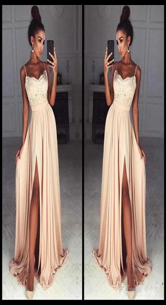 elegant chiffon prom dresses long spaghetti straps lace side split evening party dress custom made bridesmaid dress8071497, Black;red
elegant chiffon prom dresses long spaghetti straps lace side split evening party dress custom made bridesmaid dress8071497, Black;red