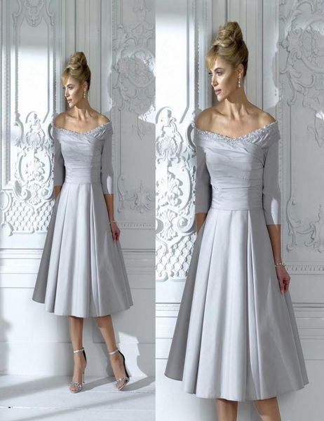 2020 silver mother of the bride dresses lace beaded tea length off shoulder wedding guest dress for groom mother formal evening go1047781, Black;red
2020 silver mother of the bride dresses lace beaded tea length off shoulder wedding guest dress for groom mother formal evening go1047781, Black;red