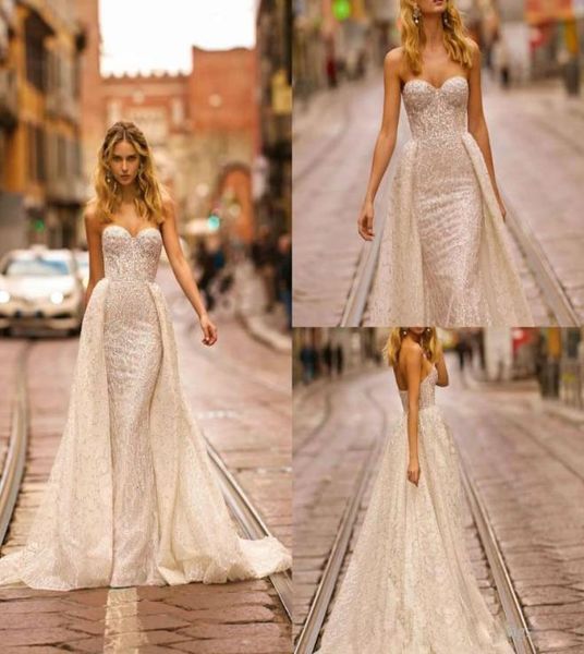 berta luxury mermaid wedding dresses with train strapless crystal beading lace wedding gowns sweep vestidos de novia6344220, White
berta luxury mermaid wedding dresses with train strapless crystal beading lace wedding gowns sweep vestidos de novia6344220, White