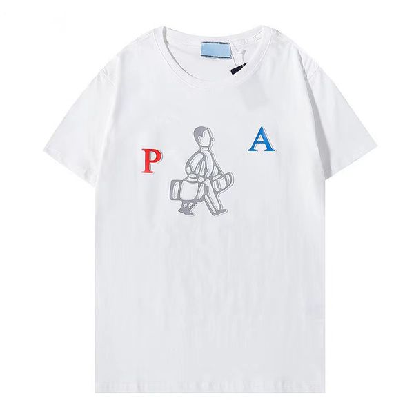new 2023 designer shirt men shirts designer t shirts summer casual round neck pure cotton short sleeved outdoor fashion trend men's clo, White;black
new 2023 designer shirt men shirts designer t shirts summer casual round neck pure cotton short sleeved outdoor fashion trend men's clo, White;black