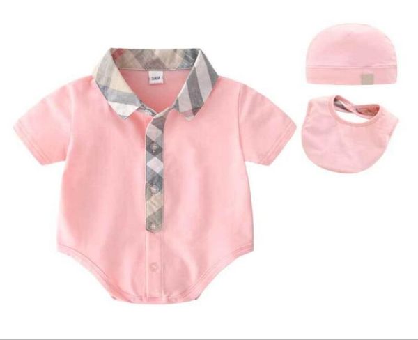 cute summer baby shirt rompershatsbibs 3pcs set infant boys girls short sleeve jumpsuits toddler newborns onesies kids romper cl2309023, Blue
cute summer baby shirt rompershatsbibs 3pcs set infant boys girls short sleeve jumpsuits toddler newborns onesies kids romper cl2309023, Blue
