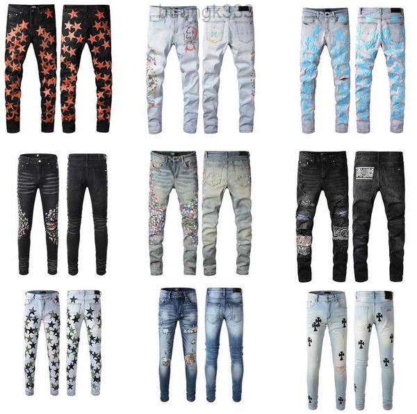 mens 20ss designer jeans distressed ripped biker slim fit motorcycle denim for men s european jean hombre letter star, Blue
mens 20ss designer jeans distressed ripped biker slim fit motorcycle denim for men s european jean hombre letter star, Blue