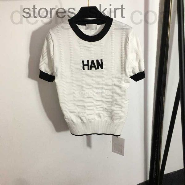 women's t-shirt designer designer23ss women designer t shirts knits tee with embroidered letter striped girls vintage yapg gx87, White
women's t-shirt designer designer23ss women designer t shirts knits tee with embroidered letter striped girls vintage yapg gx87, White
