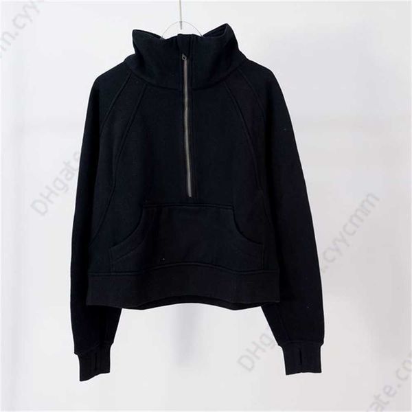 2023 yoga sweatshirt scuba half zip hoody hoodies outdoor leisure lu sweatshirts gym clothes women workout fitness thick hr6k, Black
2023 yoga sweatshirt scuba half zip hoody hoodies outdoor leisure lu sweatshirts gym clothes women workout fitness thick hr6k, Black