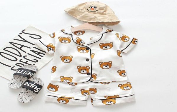 2020 new summer children039s pajamas sets boys girls cartoon bear home wear kids twopiece set shortsleeved suit child home cl6659885, Blue;red
2020 new summer children039s pajamas sets boys girls cartoon bear home wear kids twopiece set shortsleeved suit child home cl6659885, Blue;red