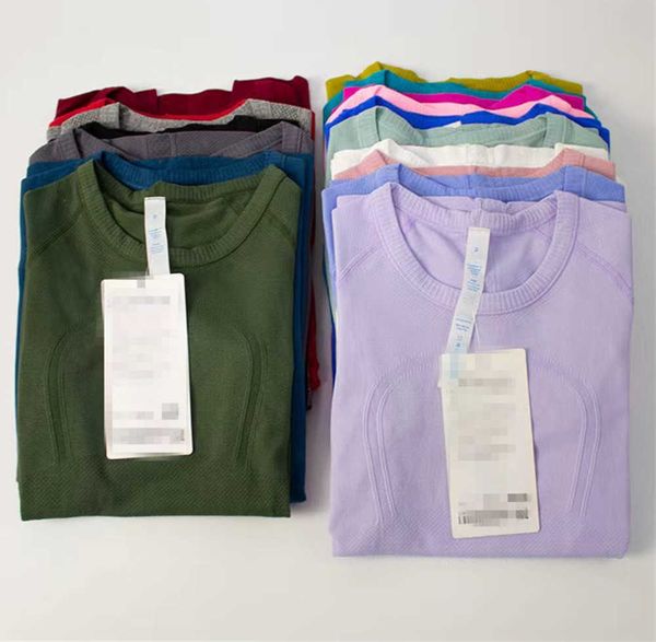 lulus t-shirts women's t-shirt high-elastic breathable running quick drying seamless short sleeve sport-cycling gym wear lu good absorb
lulus t-shirts women's t-shirt high-elastic breathable running quick drying seamless short sleeve sport-cycling gym wear lu good absorb
