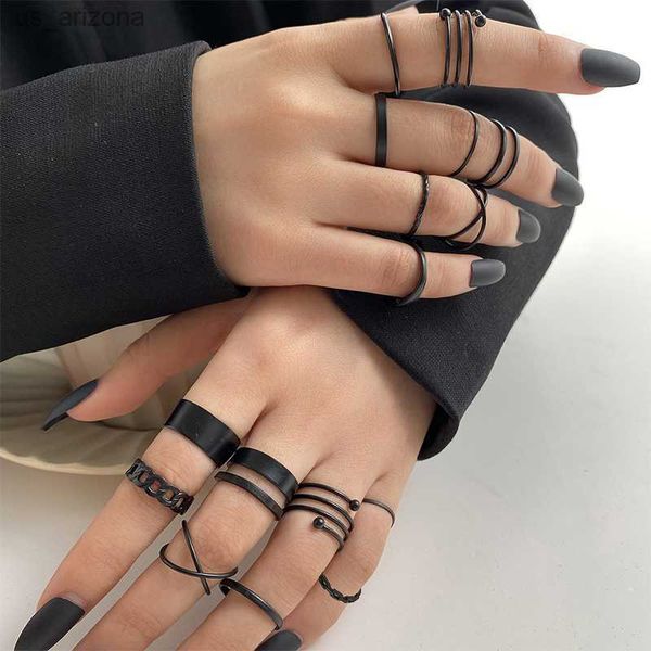 17km punk finger rings set gothic geometric ring for women black color rings fashion metal ring fashion female jewelry gift l230620, Silver
17km punk finger rings set gothic geometric ring for women black color rings fashion metal ring fashion female jewelry gift l230620, Silver