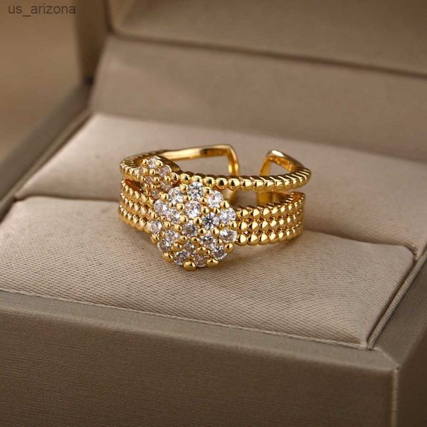 zircon circle open rings for women crystal stainless steel finger charm adjustable ring wedding christmas jewelry gift femme l230620, Silver
zircon circle open rings for women crystal stainless steel finger charm adjustable ring wedding christmas jewelry gift femme l230620, Silver