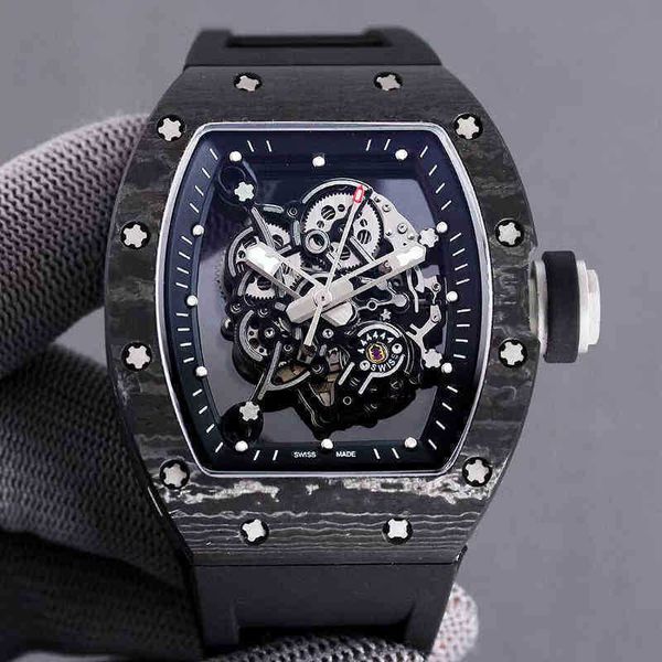 rakish mechanical cool wrist watches tv factory rm055 business leisure carbon fiber case tape men's u6p1 2023 new luxury style, Slivery;brown
rakish mechanical cool wrist watches tv factory rm055 business leisure carbon fiber case tape men's u6p1 2023 new luxury style, Slivery;brown