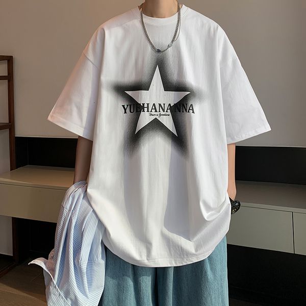 mens tshirts men oversized t shirt streetwear tee high street short sleeve star graphic print tshirts fashion summer 230705, White;black
mens tshirts men oversized t shirt streetwear tee high street short sleeve star graphic print tshirts fashion summer 230705, White;black