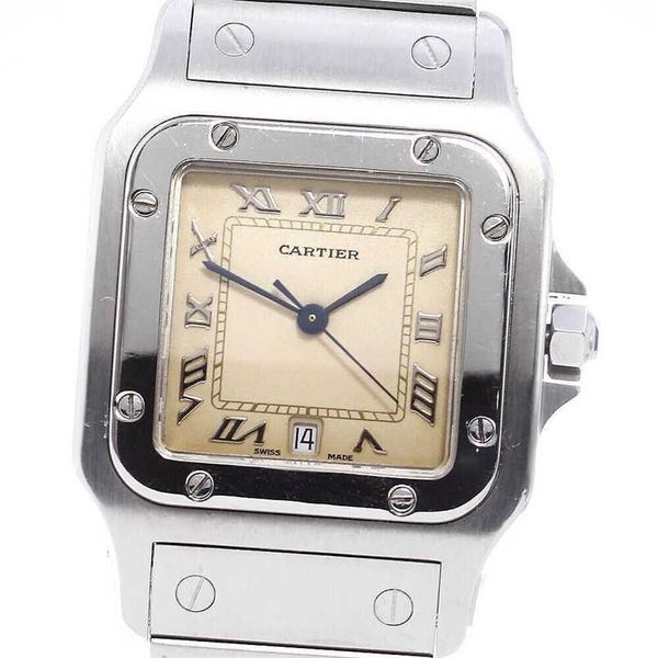 designer mechanical c artierrs watch tank solo quartz santos lm date beige dial quartz men's hbpm, Slivery;golden
designer mechanical c artierrs watch tank solo quartz santos lm date beige dial quartz men's hbpm, Slivery;golden