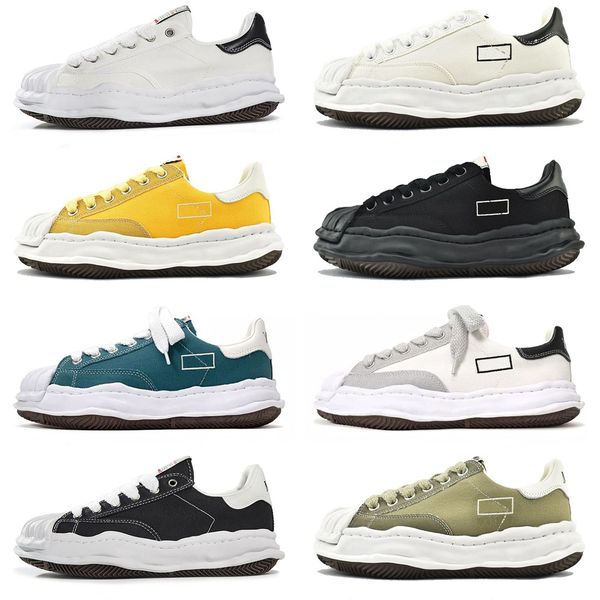2023 maison mihara yasuhiro dress shoes blakey sole canvas low toe cap mens womens luxury casual sport trainers green black white yellow out
2023 maison mihara yasuhiro dress shoes blakey sole canvas low toe cap mens womens luxury casual sport trainers green black white yellow out