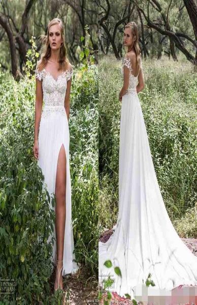 boho 2019 new sheer jewel neck cape sleeve lace wedding dresses with high split front country style beach bohemian wedding dr3129089, White
boho 2019 new sheer jewel neck cape sleeve lace wedding dresses with high split front country style beach bohemian wedding dr3129089, White