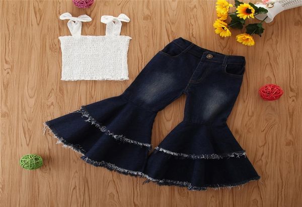 2pcs baby kids clothes children fashion clothing girls outfits girls sets shoulderstraps bow long pants sets6208742, White
2pcs baby kids clothes children fashion clothing girls outfits girls sets shoulderstraps bow long pants sets6208742, White