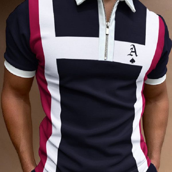 men's tshirts men short polo shirt spades a polo shirt summer polo short tshirts mens 3d polo men lapel zipper casual polo short for m, White;black
men's tshirts men short polo shirt spades a polo shirt summer polo short tshirts mens 3d polo men lapel zipper casual polo short for m, White;black