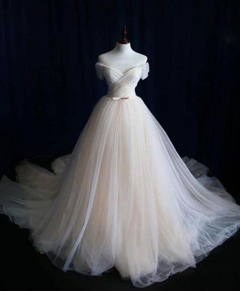 pinterest real image wedding dress 2017 elegant fabric tulle off sholder floor length weddding gowns9569420, White
pinterest real image wedding dress 2017 elegant fabric tulle off sholder floor length weddding gowns9569420, White