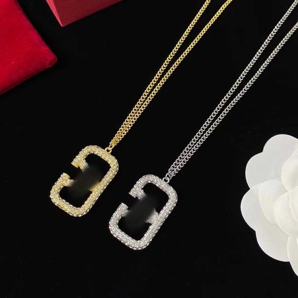 designers jewelry necklace new full diamond square english alphabet v clavicle appears thin to decorate neck line brass necklace, Silver
designers jewelry necklace new full diamond square english alphabet v clavicle appears thin to decorate neck line brass necklace, Silver