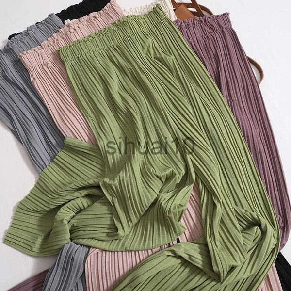 women's pants capris korean pleated high waist drop wide leg pants women trouser new summer bud waist casual slim pleated floor towers, Black;white
women's pants capris korean pleated high waist drop wide leg pants women trouser new summer bud waist casual slim pleated floor towers, Black;white