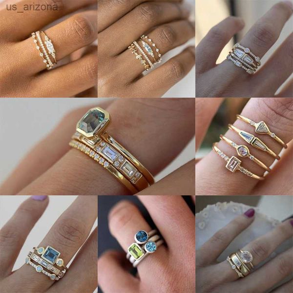 boho 4pcs/set luxury blue crystal rings for women fashion yellow gold color wedding jewelry accessories gifts women promise ring l230620, Silver
boho 4pcs/set luxury blue crystal rings for women fashion yellow gold color wedding jewelry accessories gifts women promise ring l230620, Silver