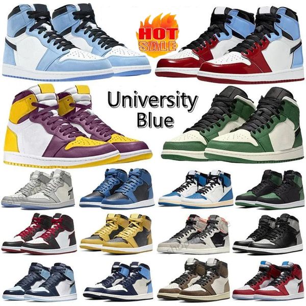 mens 1 high og basketball shoes university blue patent bred heritage brotherhood gorge green dark mocha black white pale ivory unc retro men
mens 1 high og basketball shoes university blue patent bred heritage brotherhood gorge green dark mocha black white pale ivory unc retro men
