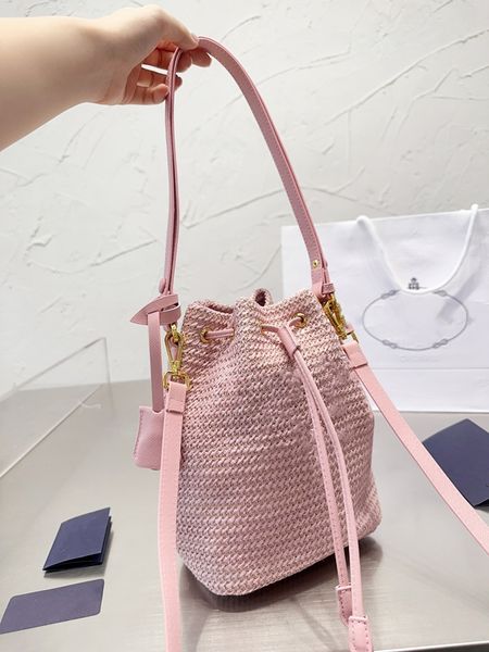 2023 straw bucket bag drawstring woven bag two strap tote crossbody shoulder multi-color detachable strap womens mini woven bucket bag quali
2023 straw bucket bag drawstring woven bag two strap tote crossbody shoulder multi-color detachable strap womens mini woven bucket bag quali